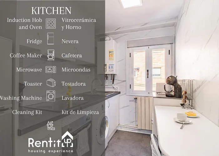 With 3 Bedrooms * Saragosse